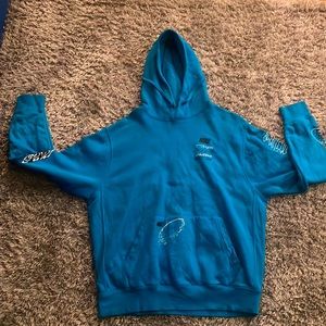 Blue Nike Hoodie Large Great Condition